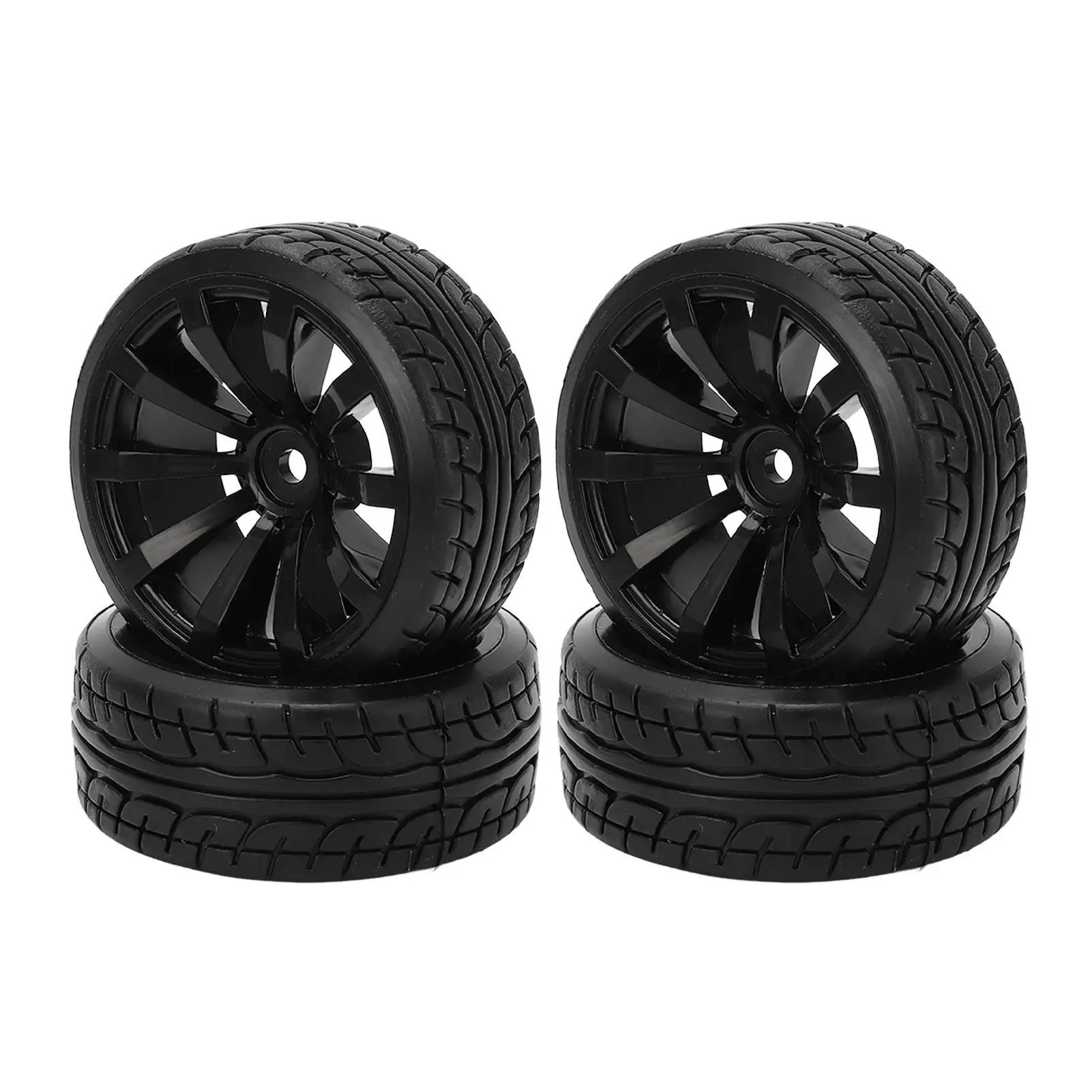 RC Drift Car Tires for 1 for 1 0 Scale Racing-High Performance Hard Tires Set