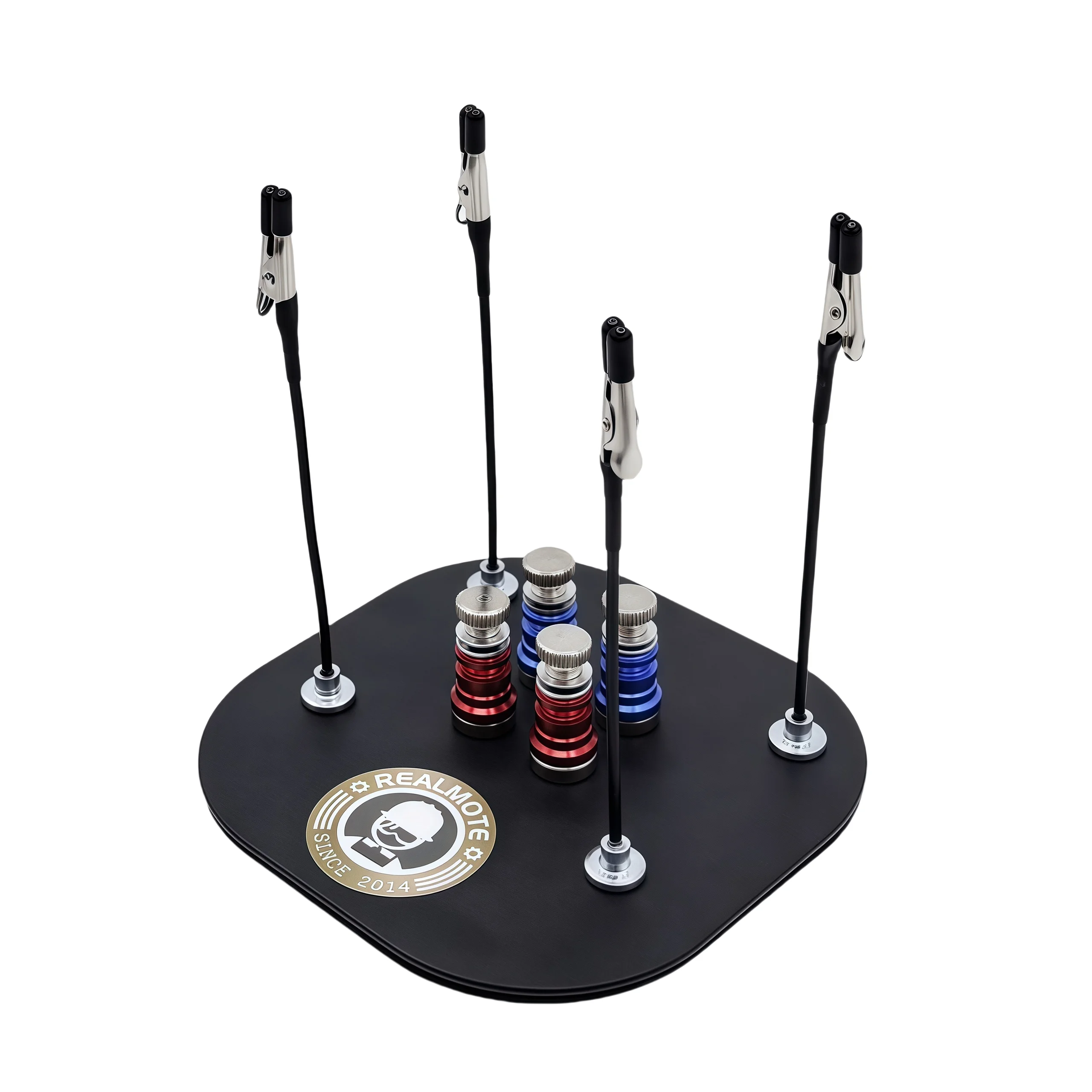 Universal PCB Holder Soldering Platform with Magnetic Pins Groove Fixtures Bendable Clips for Circuit Board Electronic Repair