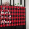 Valances for Windows Kitchen Living Room Small Window Valance Christmas Snowflakes All Hearts Come Home For  Christmas 1 Panel 6