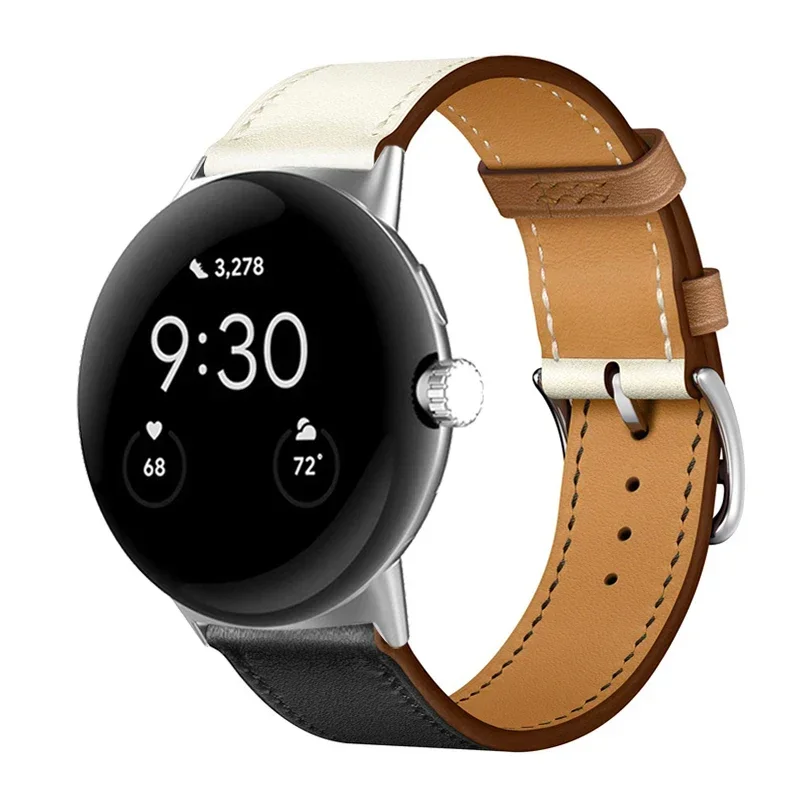 Premium Leather Strap for Smartwatch – Elegant Wristband Accessory