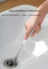 Pipe Dredging Brush Long Clean Kitchen Bathroom Hair Sewer Sink Cleaning Drain Pipe Flexible Cleaner Clog Plug Hole Remover Tool 6
