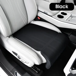 Enhanced Comfort Car Seat Cushion with Leg Support and Extension Padding for Fatigue Relief (Black)