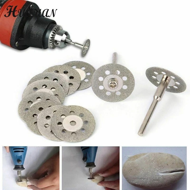 

Diamond Cutting Discs Metal Saw Blade Set HSS Mini Circular Saw Blade For Rotary Tools Resin Cut-Off Wheels Diamond 22mm