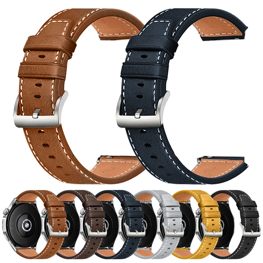 Elegant Leather Watchbands – Compatible with Various Models and Sizes
