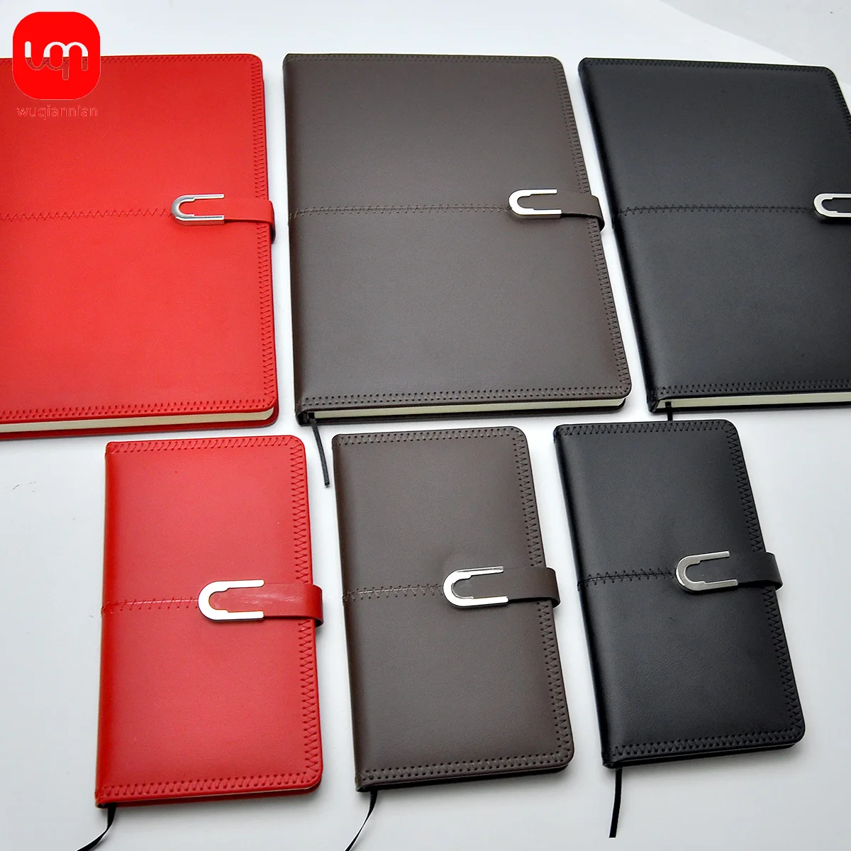 Creative Office PU Leather Notebook A5 B5 Daily Planner Agenda 2024 Hardcover Notebook Business Diary Notepad Note Book cover