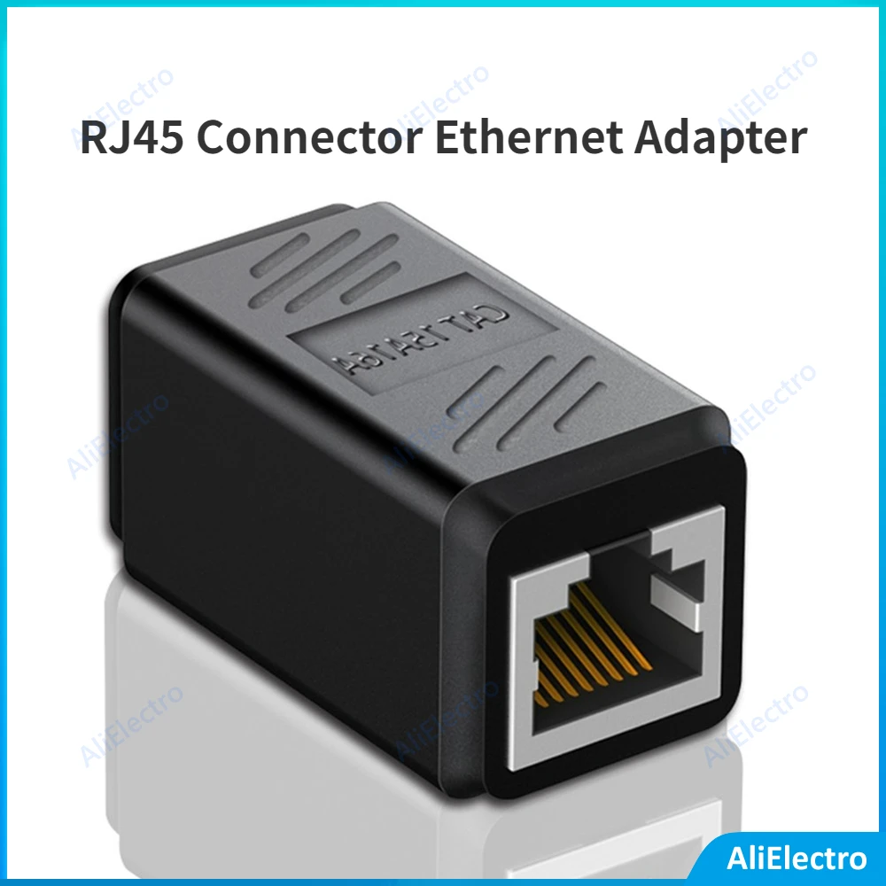 

NEW RJ45 Connector Ethernet Adapter Network Extender Convertor Cable for Cat7/6 Ethernet Cable Female to Female free ship