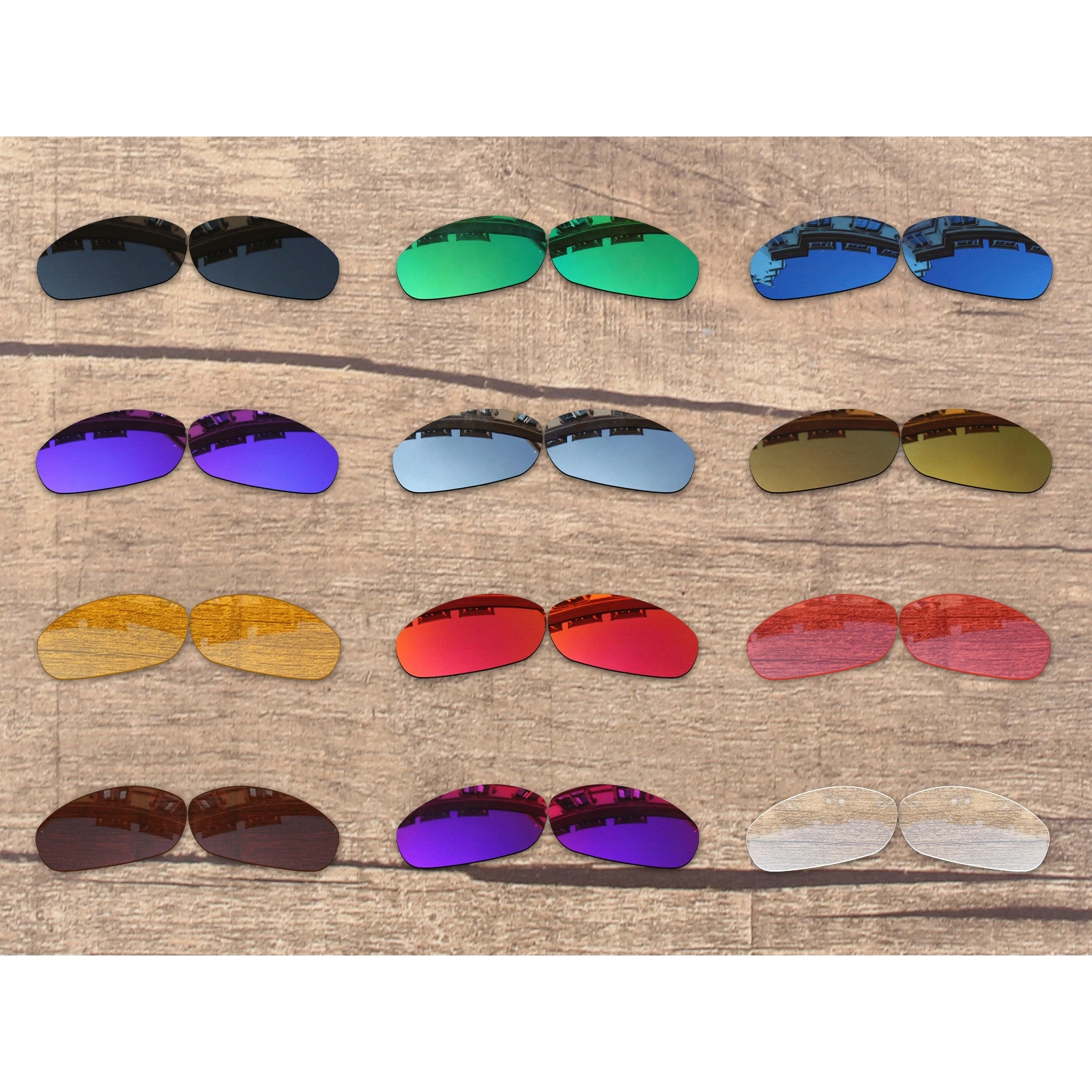 

Vonxyz 20+ Color Choices Polarized Replacement Lenses for-Costa Del Mar Brine Frame