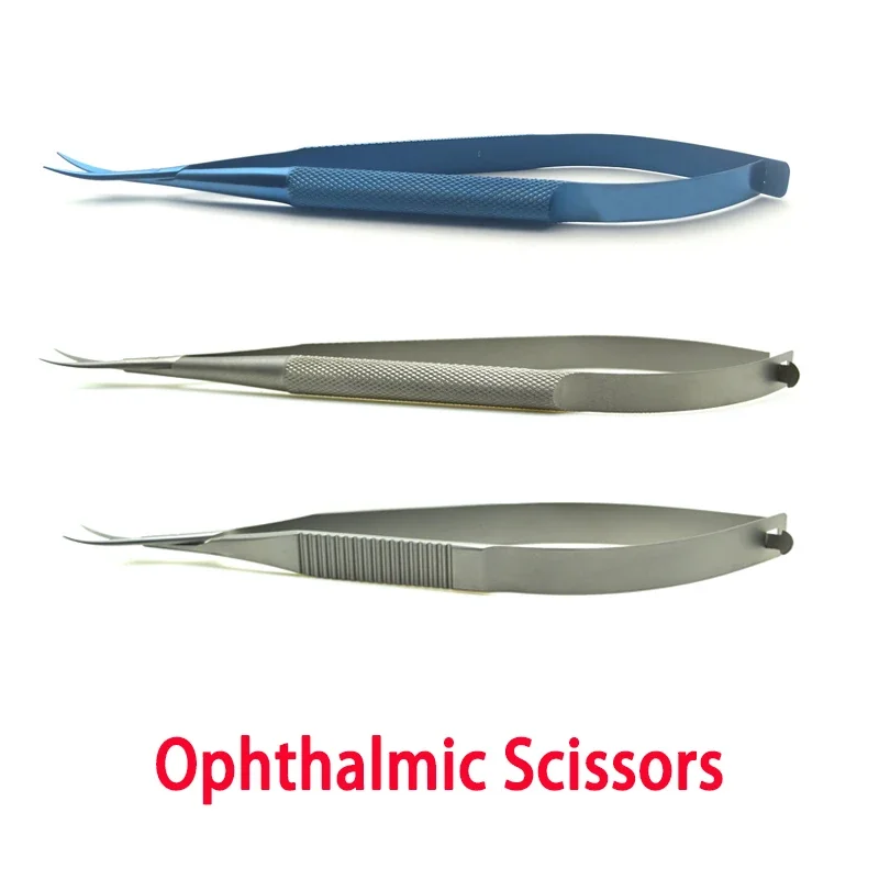 Corneal Scissors Micro Surgical Vannas Titanium Stainless Steel Oftalmologia Eye cornea scissors ophthalmic tool surgical instruments