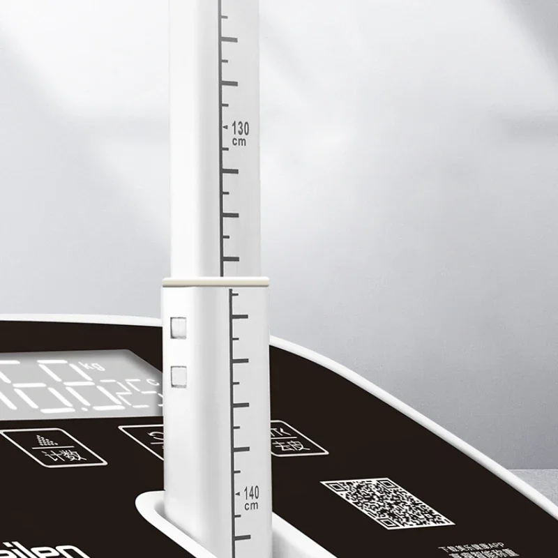 All-In-One Precision Height and Weight Scale-Electronic Rechargeable Body Fat Analysis Instrument and BMI Calculator