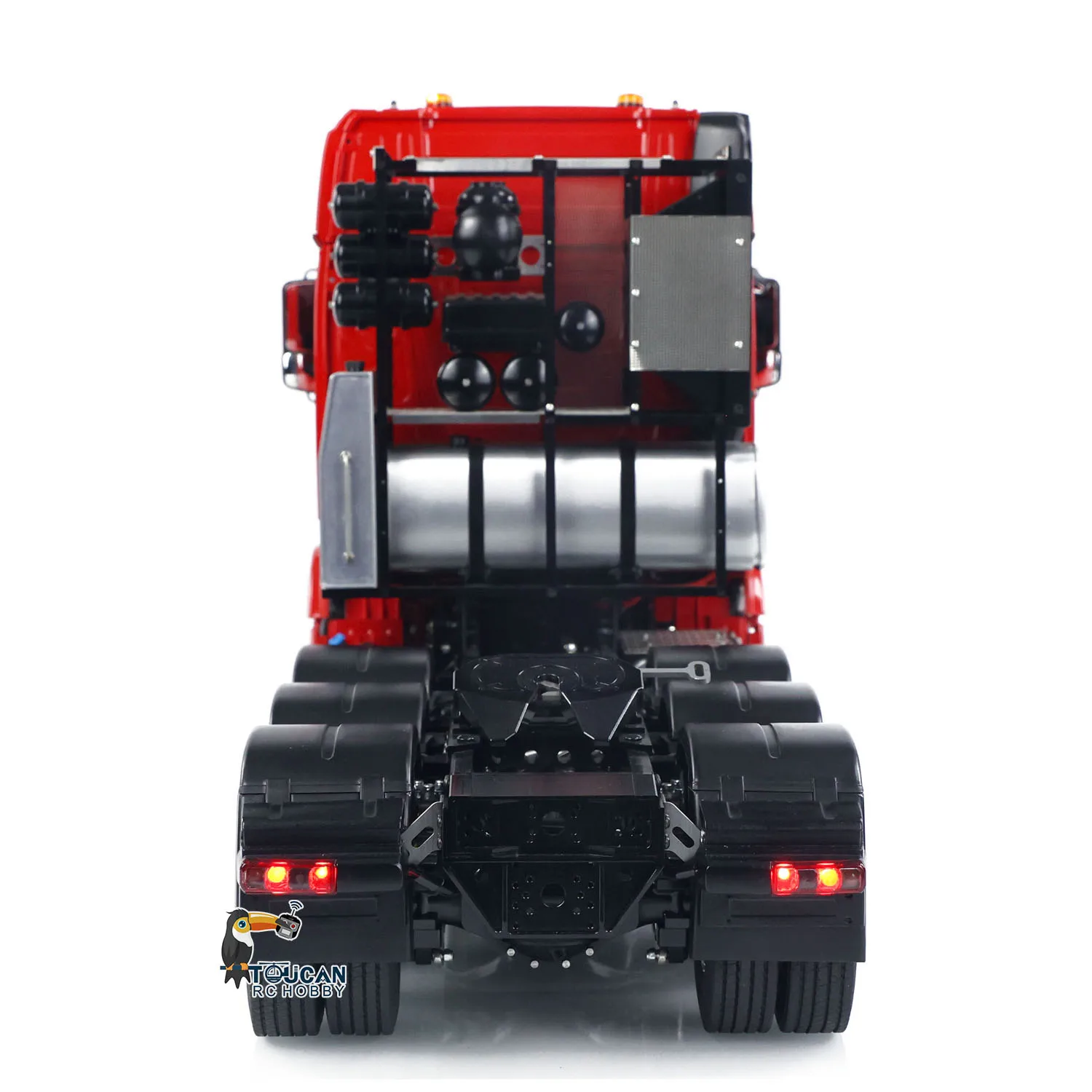 1/14 LESU RC Tractor RTR 8*8 Metal Truck for 3363 1851 DIY TOUCAN HOBBY Radio Control Car Painted Light Sound Toy Model 4