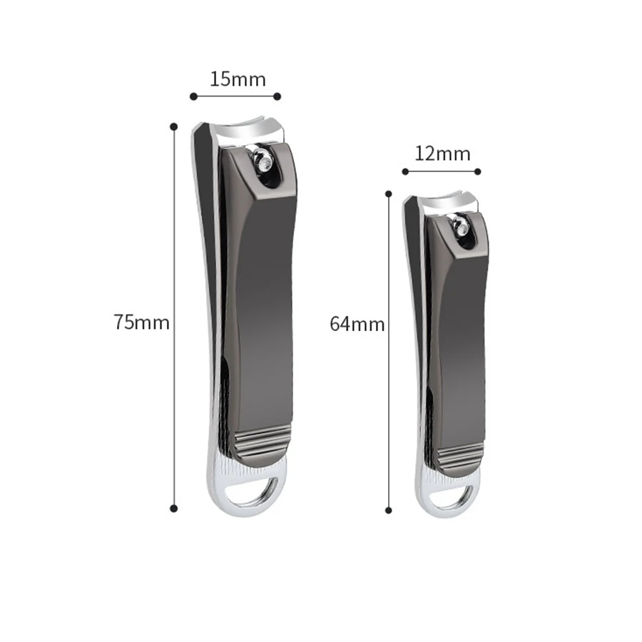 Professional Nail Clippers Stainless Steel Manicure Tools Personal Care Manicure Nail File Portable Clippers