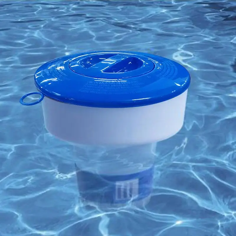 1PCS Floating Swimming Pool Medical Chlorine Tablet Hot Tub Floater Cleaner Tool Auto Dispenser Outdoor Pool Cleaning Tools