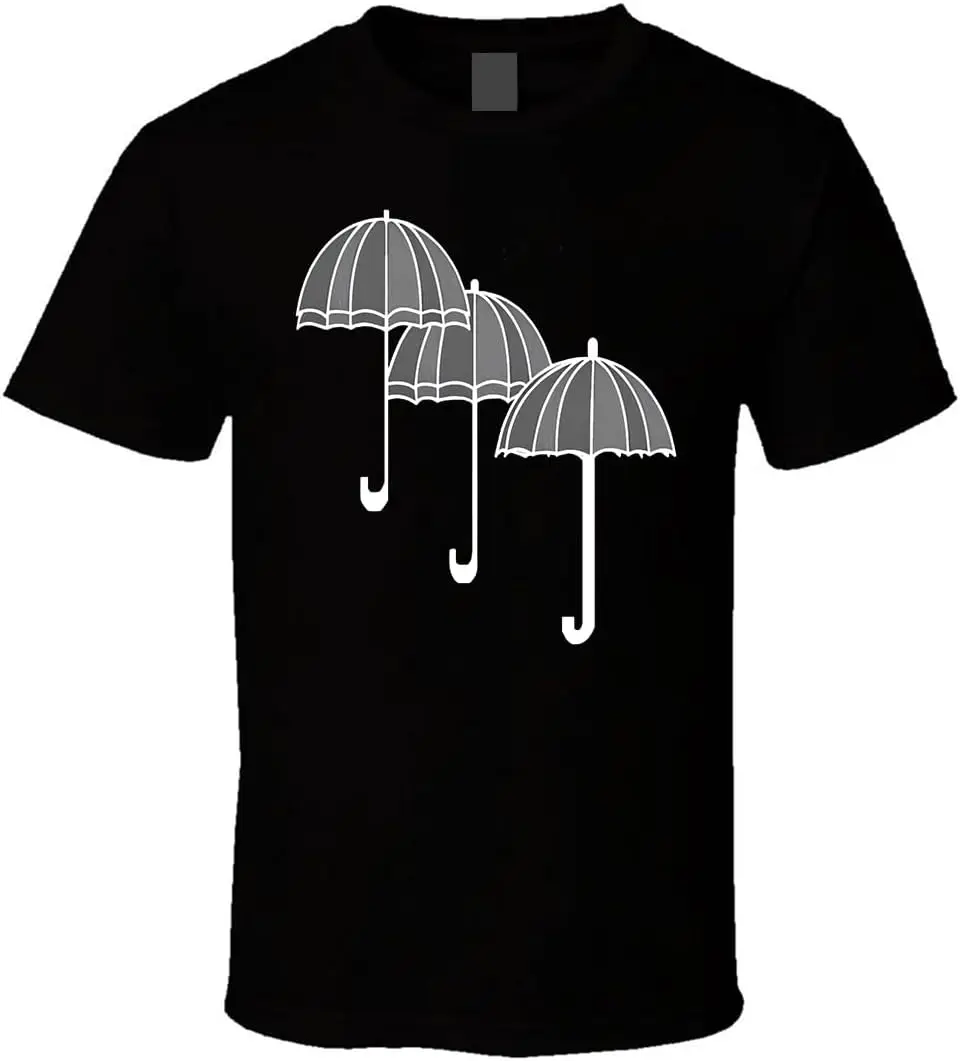 

Umbrella T-Shirt Crew Neck T-Shirt Cotton Short Sleeve Top Tee