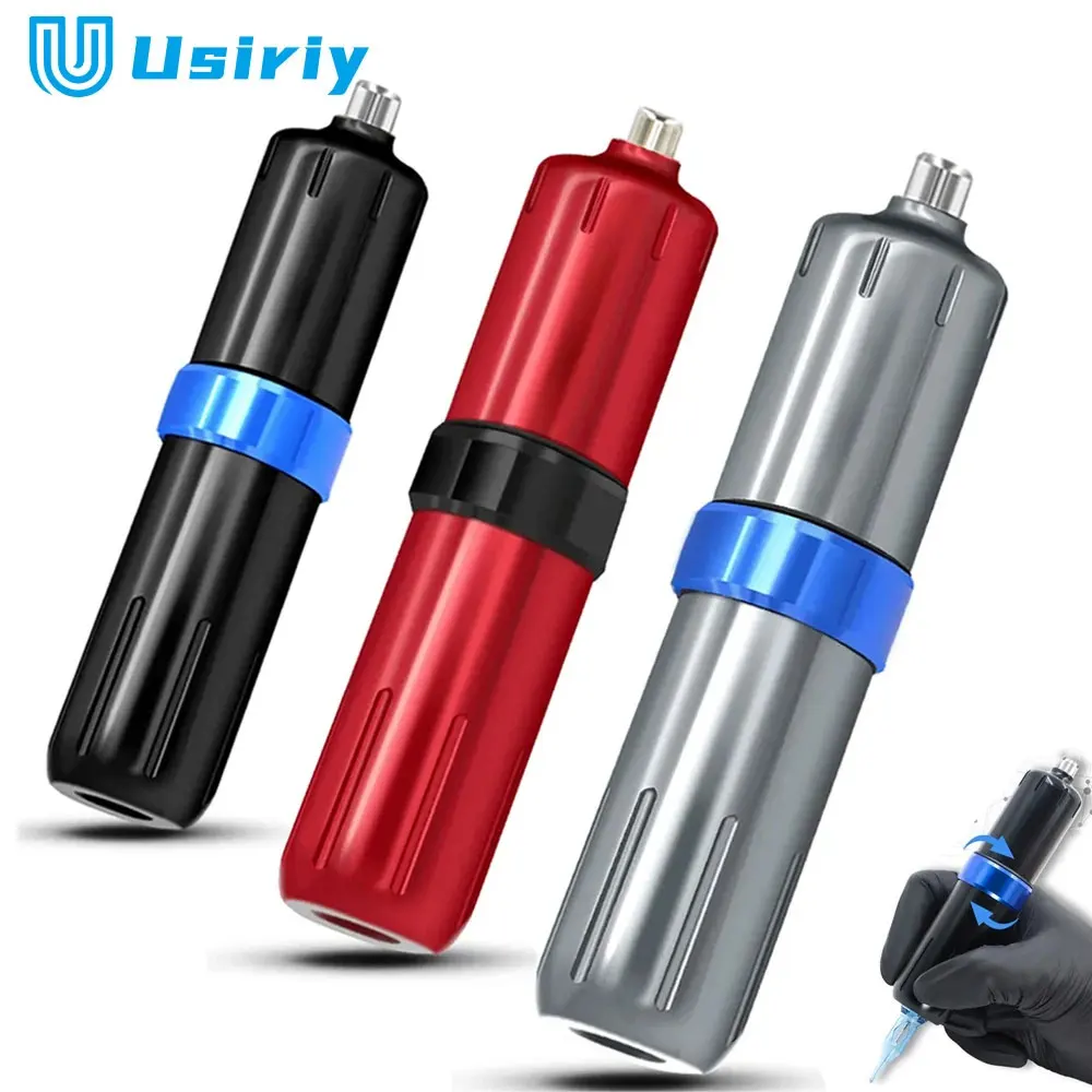 

Usiriy Tattoo Machine Pen Rotary Cartridge Pen 3 Colors with RCA Cord for Shader Liner Tattoo Cartridge Needles