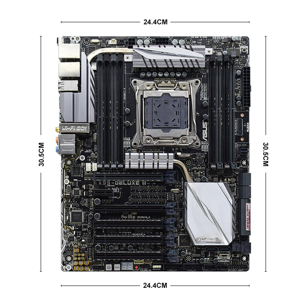 Motherboard ASUS X99-DELUXE II X99 Chipset Support Core i7 Intel