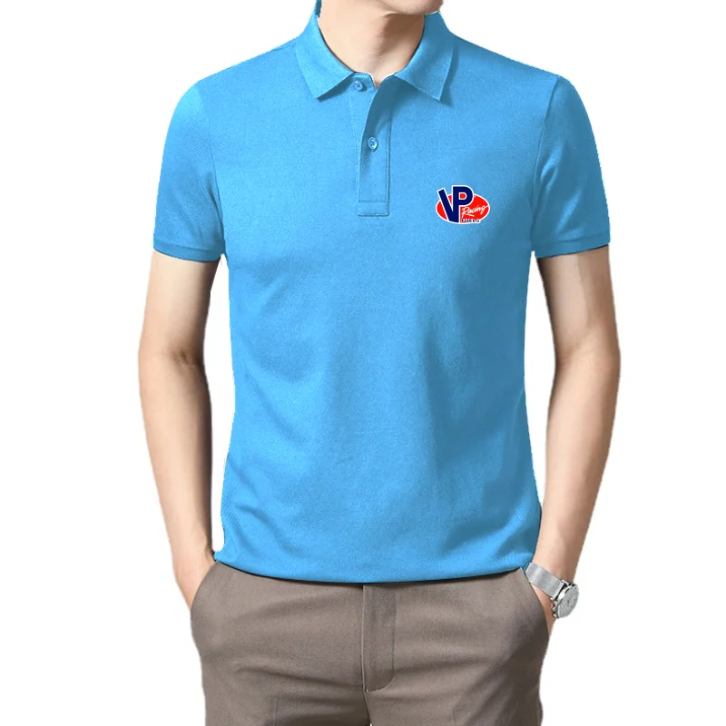 

Футболка-поло с логотипом топлива VP Racing, черная, белая