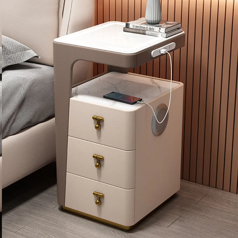 

Smart Modern Nightstands Nightstands Nightstands Mobiles Side Bedside Table Camping Narrow Mesitas De Noche Modular Furniture