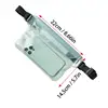Waterproof Dry Bag Pouch For Phone Bag Adjustable Waist Strap Shoulder Bags Underwater Case For Beach Swimming Water Sports 6