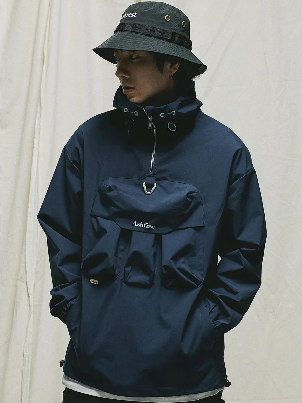 ASHFIRE21SSMultiPocketWorkwearUrbanOutdoorJacketTechwearTech