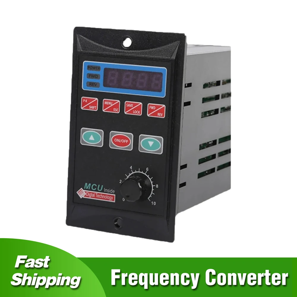 

400W 750W Frequency Converter Motor Driver MCU T13-400W-12-H Single Phase Input Add RS485 Three-Phase