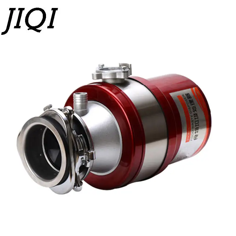 JIQI 370w kitchen food waste disposer with air switch garbage processor disposal crusher grinder Stainless steel sink appliance 3