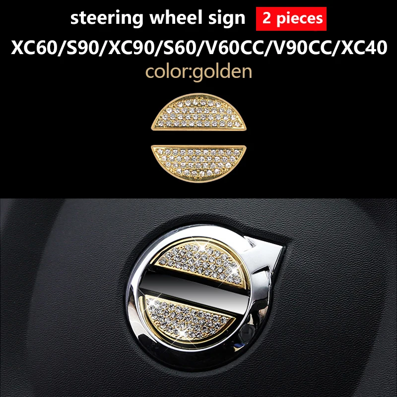 Luxury Diamond Interior Car Sticker Decoration - Premium Car Accessories