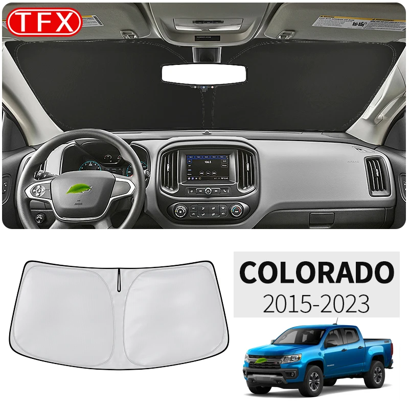 

For Chevrolet Colorado 2015-2023 Car Nano-Insulat Windshield Sunshade Front Window Sun Shade Visor Auto Interior Accessories