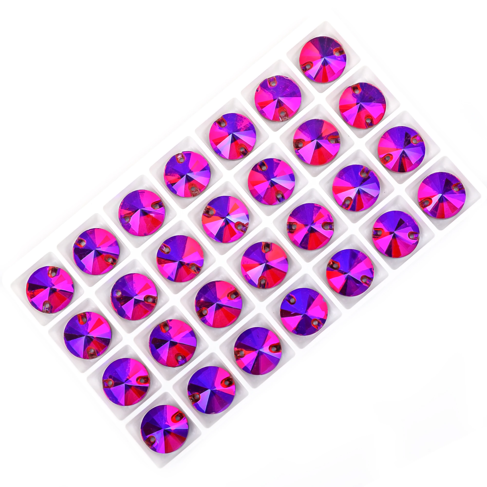 Vc alle Größe Kristall Strass ab Runde Flatback Kleidung Muschel Perlen Hochzeit Accessoires werden für Dekoration und DIY verwendet – Detail 10