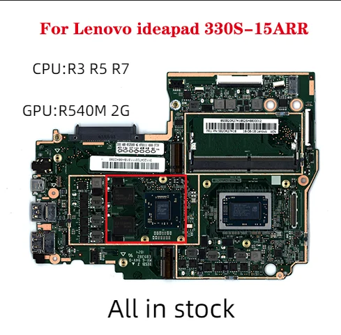 Placa-mãe para Laptop Lenovo Ideapad Cpu R32200u R5-2500u R7-2700u Ram 4g Uma ou Gpu R540m 330s15arr 330s 100 ok - Imagem 4