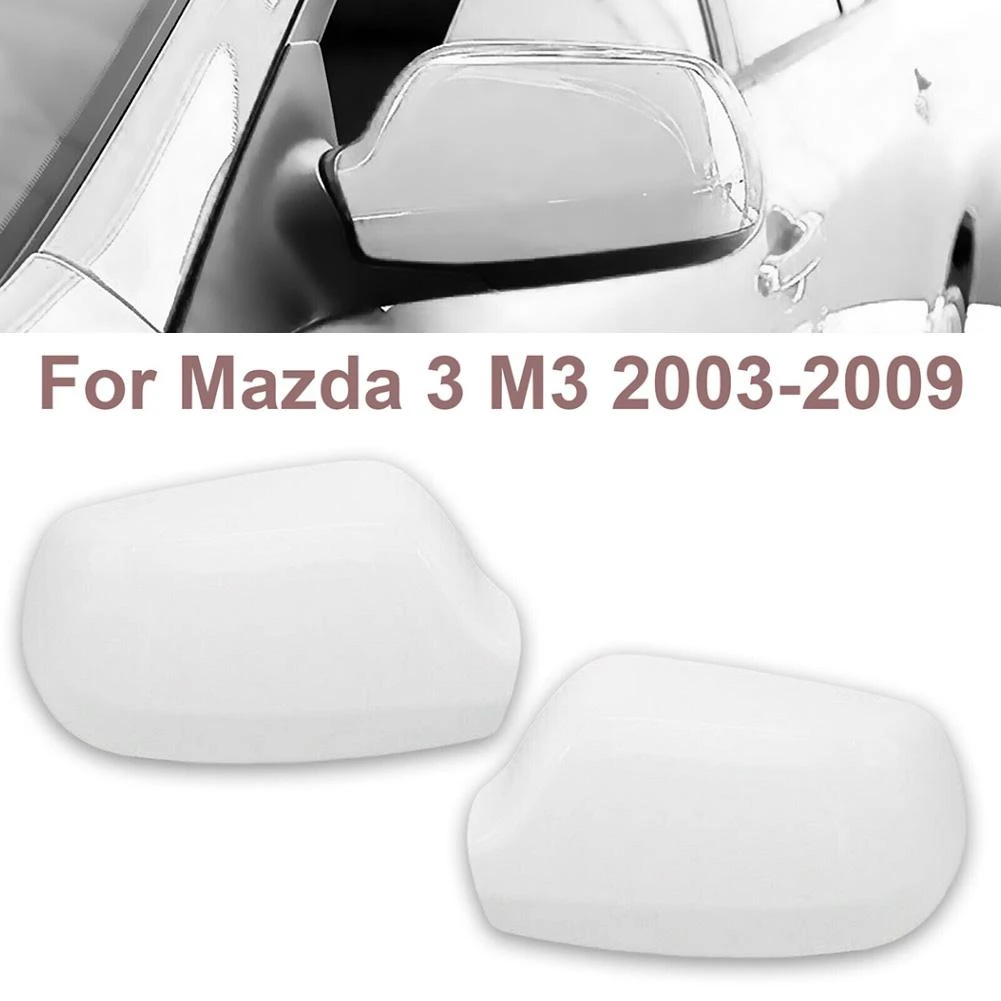 Car Rearview Mirror Housing Door Side Mirror Cap Cover For Mazda 3 M3