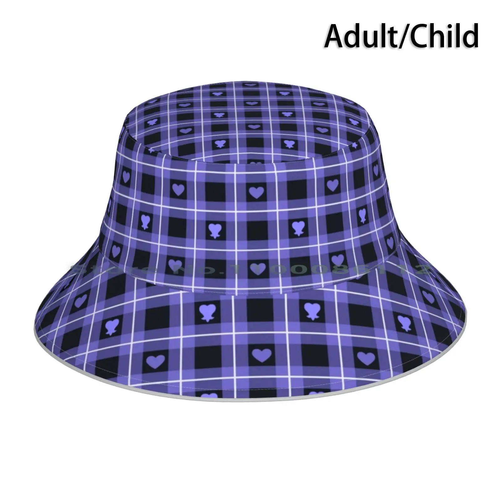 Riku Plaid Cappello Da Pescatore Berretto Da Sole Riku Kingdom Hearts Kh Plaid Cappello Da Pescatore Pieghevole All'Aperto