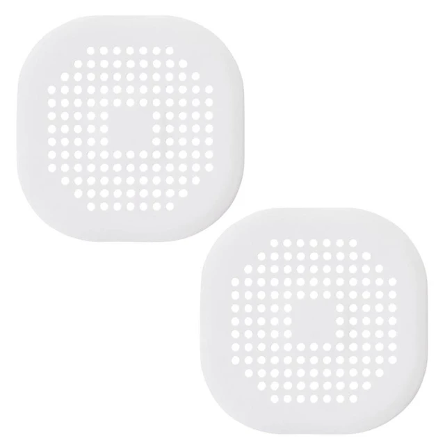 Convex Drain Hair Catcher, Upgrade Mushroom Shower Hair Drain Catcher with  Detachable Suction Cups Bathroom Sink Strainer Shower Drain Cover Hair