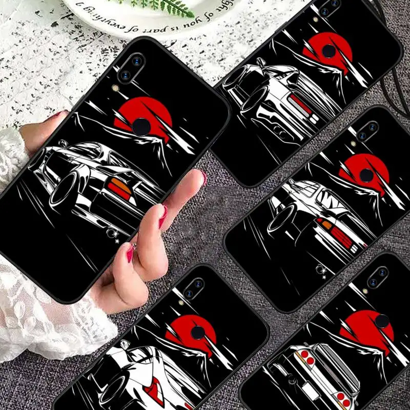 Japan Jdm Sports Cars Custodia Per Telefono Da Uomo Maschile Per Xiaomi Redmi Note 12 11 7 8 9 10 E S I T X Note Ultra X3 Pro 5G 4G