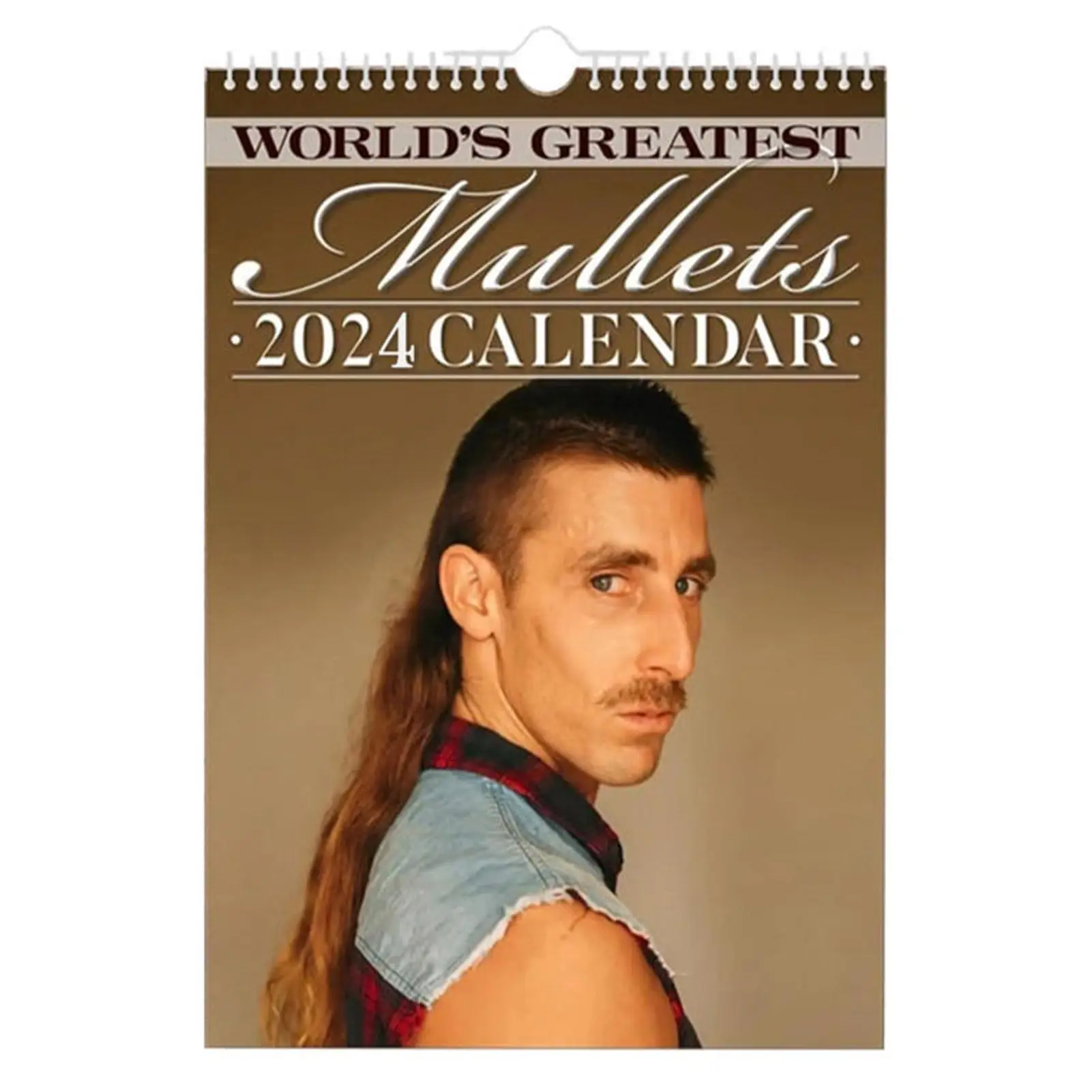 2024 calendario da parete mensile divertente Mullets Cool Hair Style 2023  calendario per regali di capodanno calza Stuffers bomboniere - AliExpress