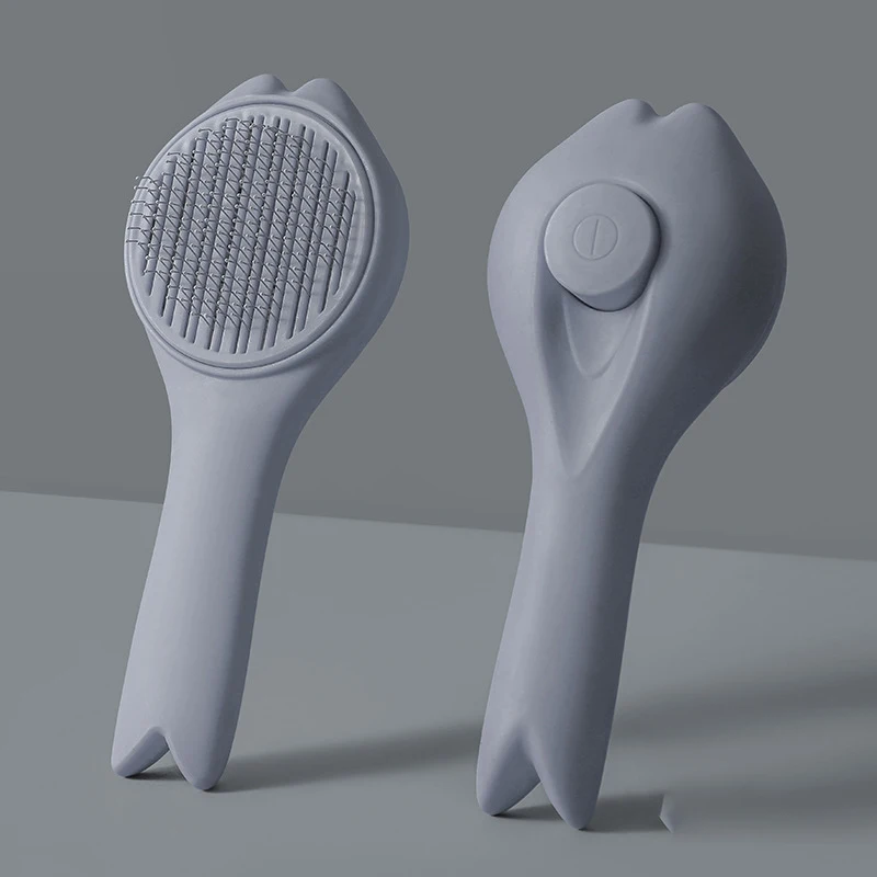 

VZZ Pet Brush Self Cleaning Slicker Comb Remove Hair Grooming Brush Pet Dematting Comb Beauty Slicker Dog Comb Pet Accessories