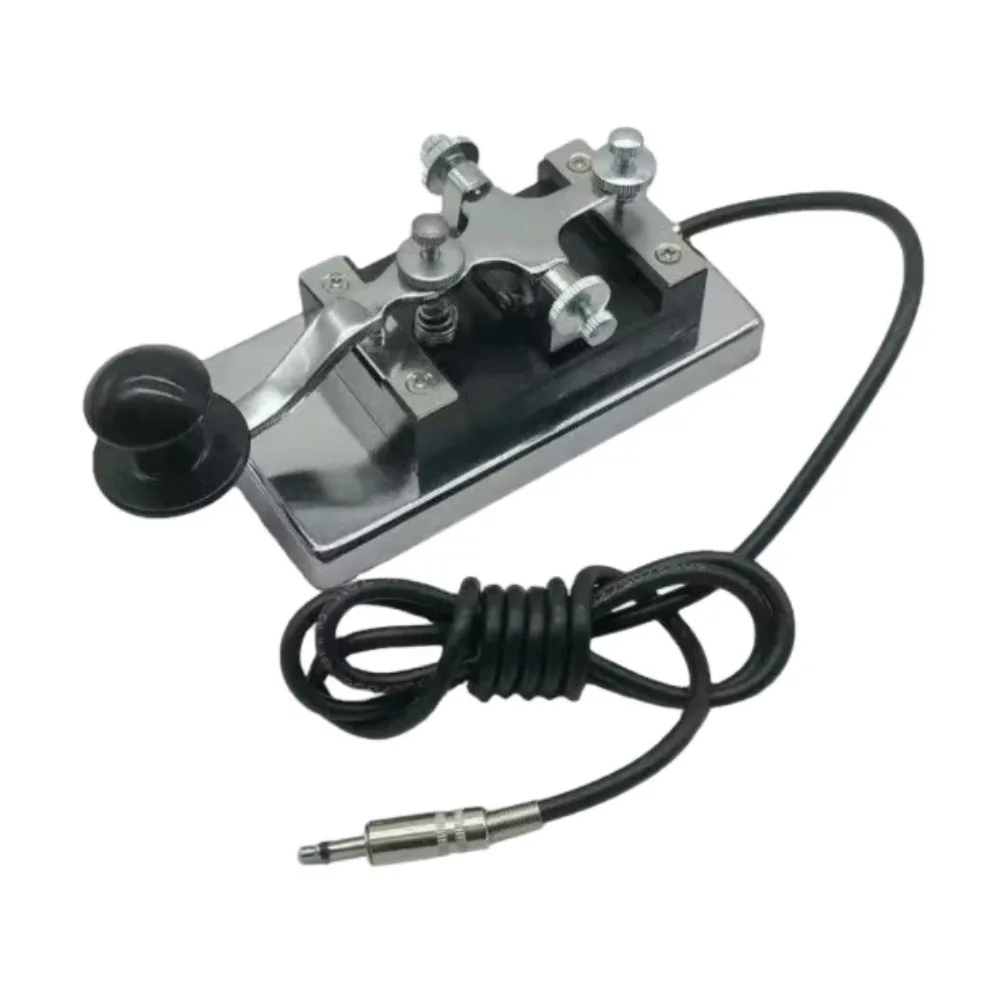 

K4 Manual Telegraph Key Morse Key CW Key for Shortwave Radio Morse Code Practices CW Communications
