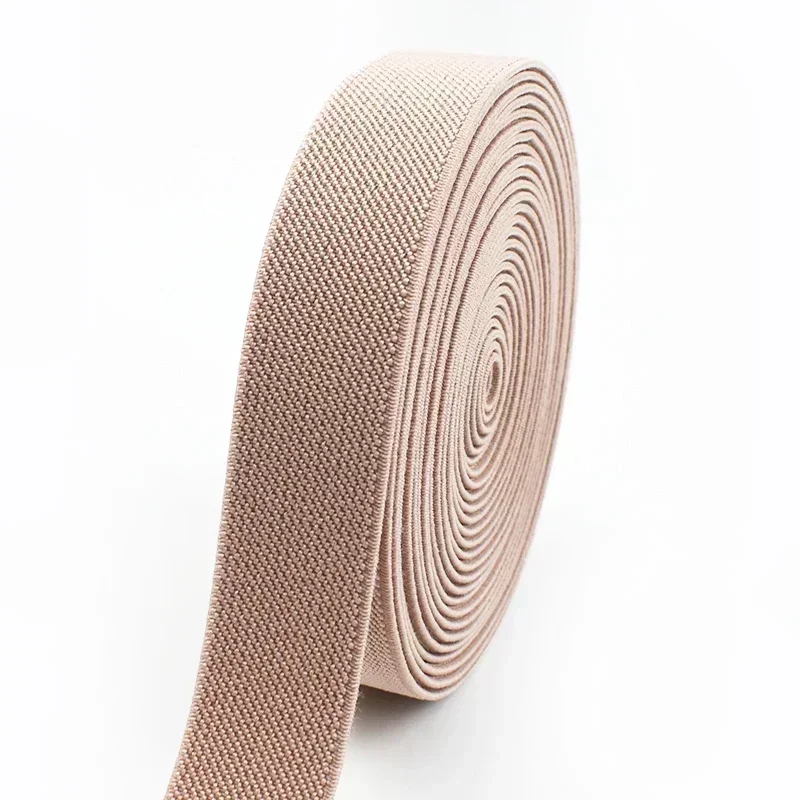 Nylon Elastic Waistband and Bag Strap Webbing - Stretch Ribbon