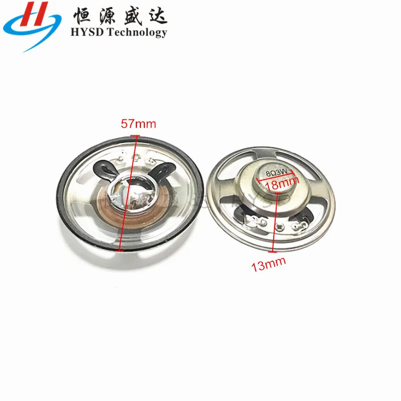 3W 8ohm 57MM