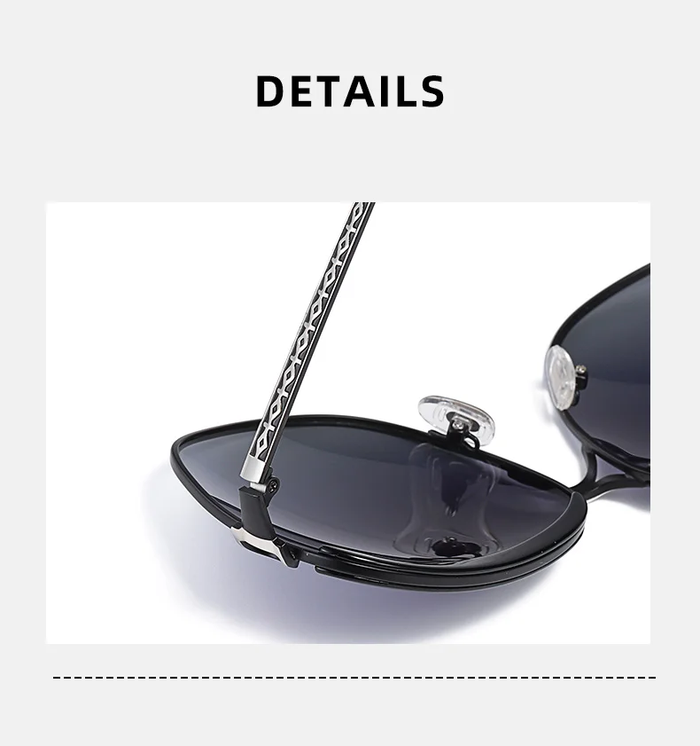 Barcur polarisierte damen sonnenbrille frauen gradienten linse runde sonnenbrille quadratisch luxus marke opulos – Detail 6