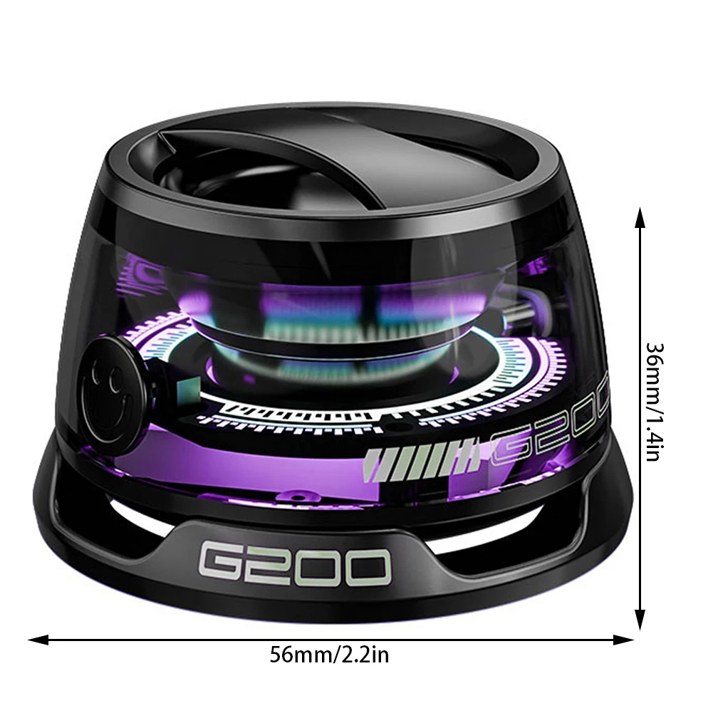 Magnetic Bluetooth-compatible Speaker Rechargeable Mini Portable Speaker For Listening Music