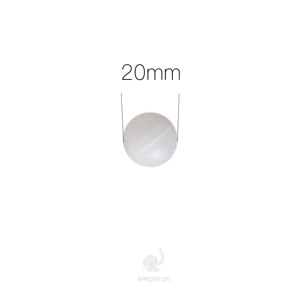 20mm 100pcs Polypropylene ( PP ) Hollow Plastic Balls Precision Sphere
