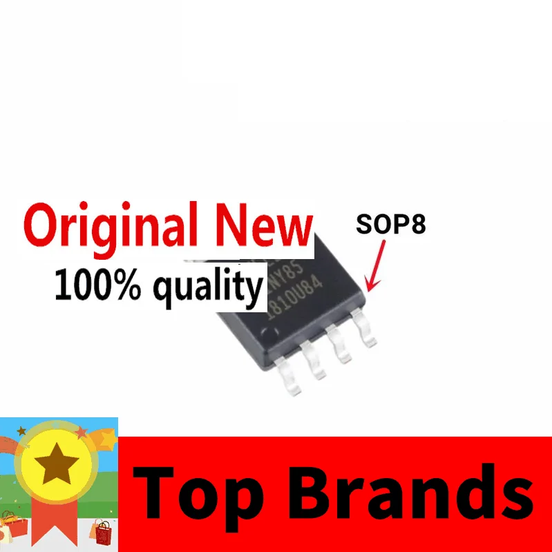 

Новинка, оригинальный набор микросхем 5-100 шт./партия, новая модель 100%, ATTINY85-20SU ATTINY85 20SU, TINY85 20SU, SOP8