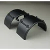 Single Axle Mudguard Fender Wing for 1/14 Tamiya RC Truck Scania MAN TGS Volvo Benz Tamiya Scaleclub LESU DEGREE Trailer Parts 4