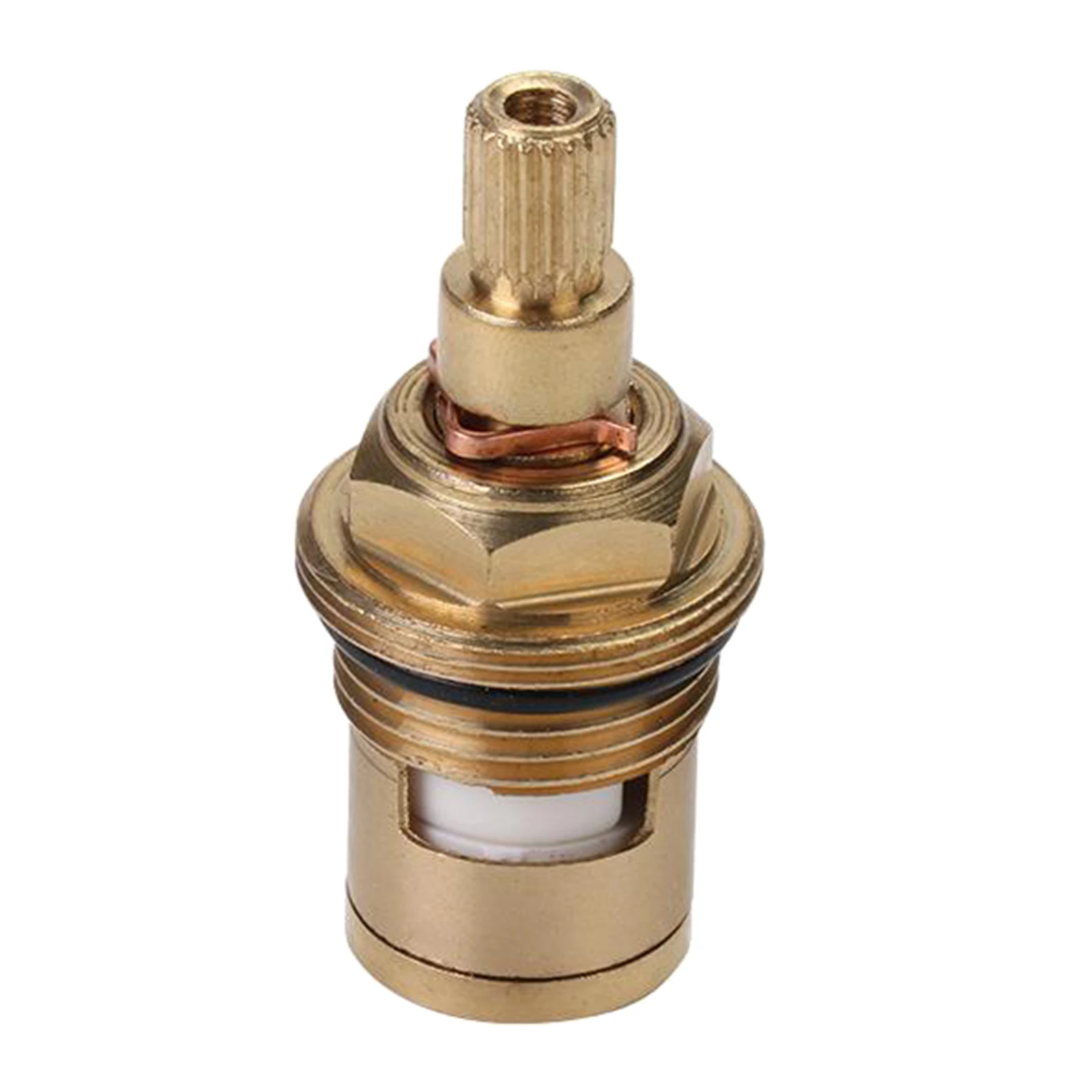 1/2pc Universal Replacement Tap Valves Brass Ceramic Disc Cartridge Inner Faucet Valve for Bathroom Clockwise or Anti-clockwise faucet valve faucet cartridge