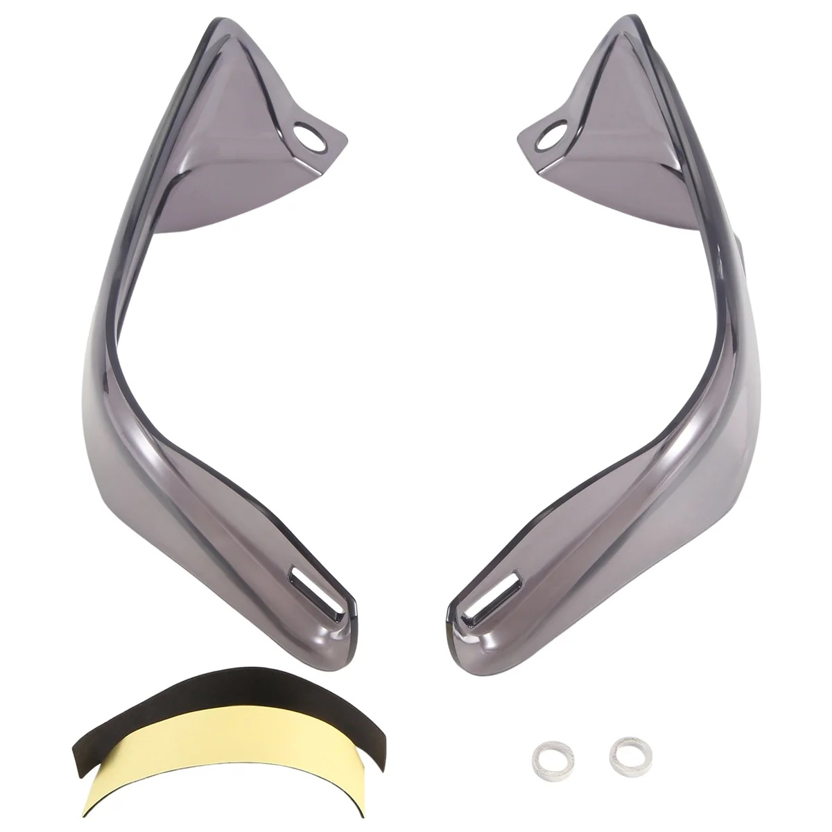 

Motorcycle Accessories Handguard Extensions Hand Guard Windshield for V85TT V85 TT 2019-2023(Smoke Gray)