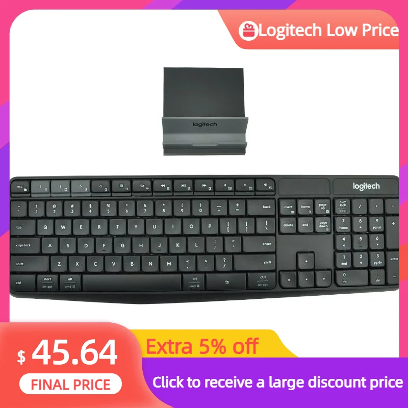 dateret Bortset Vent et øjeblik K375s Logitech Multi Device Wireless Bluetooth Keyboard - Keyboards -  AliExpress