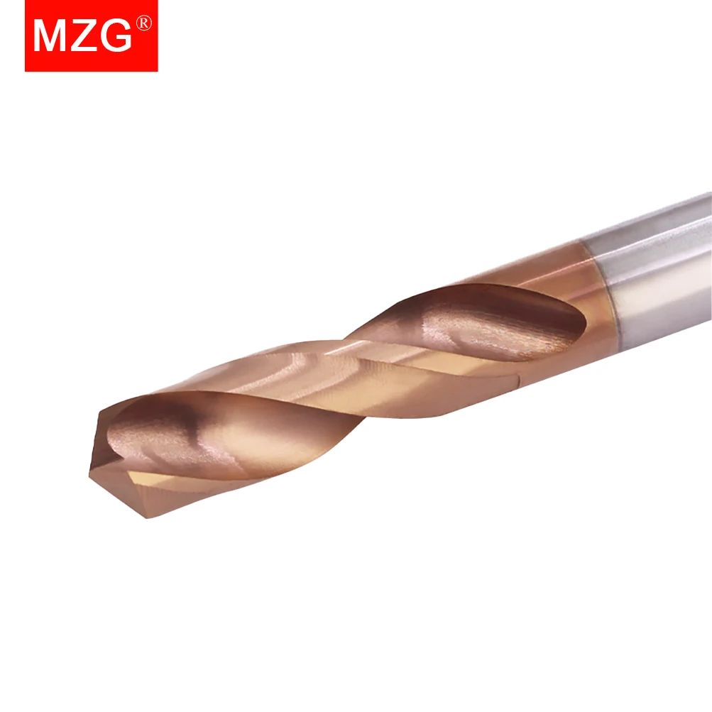 MZG1PCCarbideDrillBitsHRC50StraightShank06mm130mmTungsten