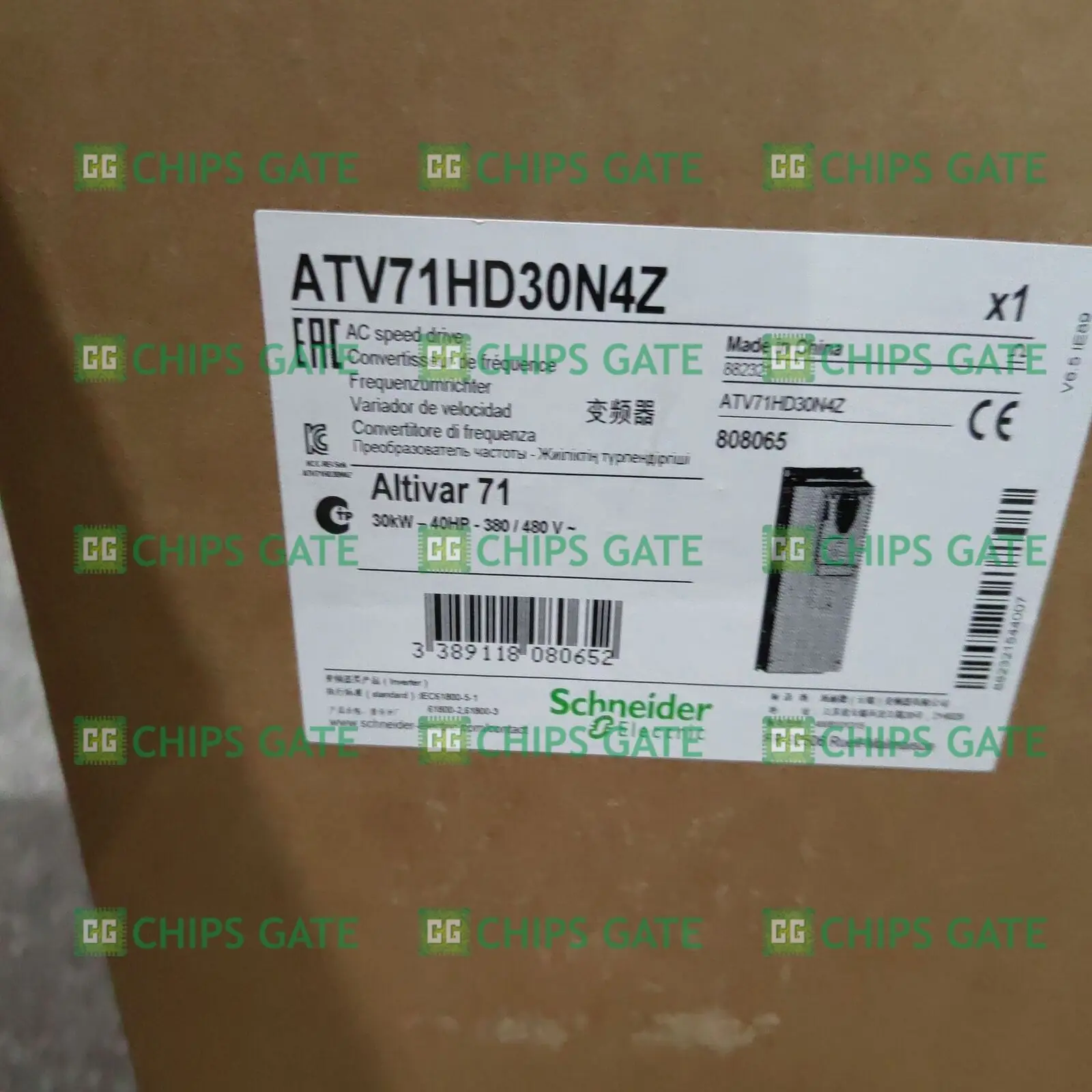 

1PCS NEW ATV71HD30N4Z SCHNEIDER ELECTRIC INVERTER