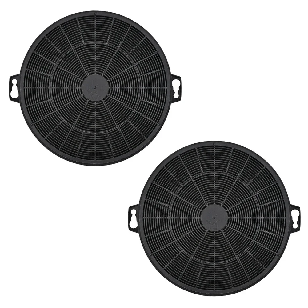 2팩 레인지 후드 카본 필터 활성탄 필터 233*30mm/173*24mm 레인지 후드 기계 교체 필터용 필터