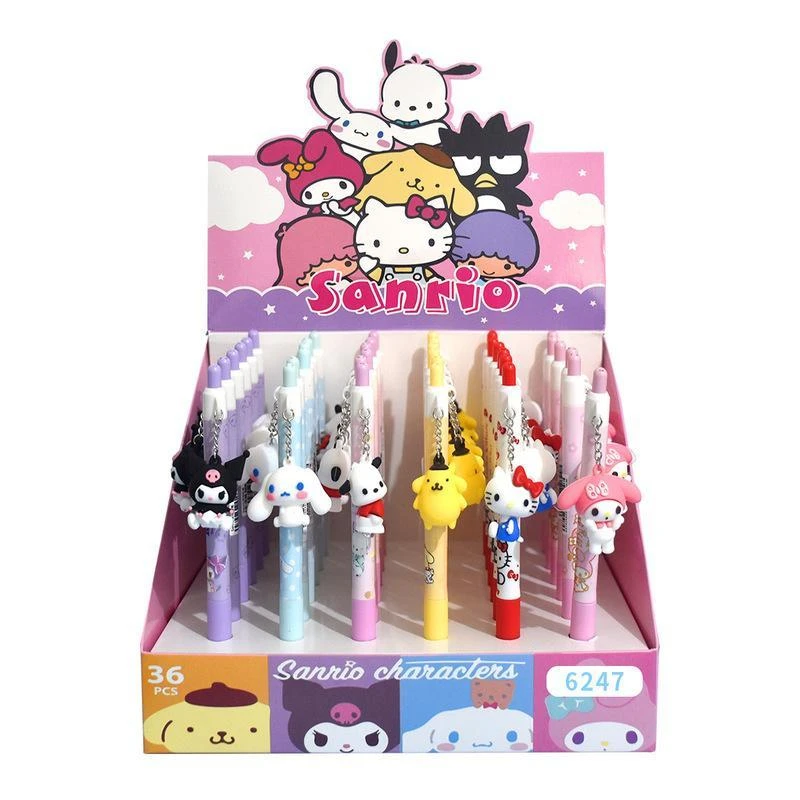 

36 шт. Sanrio милый ограниченный женский карандаш с цветочным рисунком красивые школьные офисные принадлежности канцелярские принадлежности